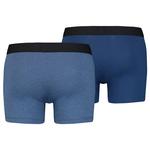 Боксеры Levi´s Optical Illusion Organic Cotton Slip 2 шт, синий - фото 2