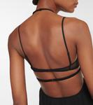 Мини-платье с вырезом Nensi Dojaka, черный - фото 5