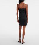 Мини-платье Dipti из смеси льна и хлопка Tove, черный - фото 3