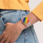 Мужские часы 41 мм SO29K701 SWATCH - фото 5