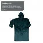 Плед Sleepling, темно-зеленый - фото 2