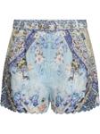 Camilla шорты с принтом, синий - фото