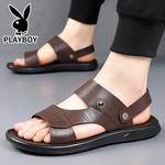 Пляжные сандалии мужские Playboy, черный - фото 8