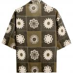 ZARA Мужская рубашка цвета хаки - фото 4