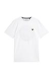 Футболка Lyle & Scott GEOMETRIC GLOBE GRAPHIC, White - фото 5