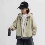 Детская куртка с капюшоном Moderate EASTERN CAMEL, светло-coffee - фото 4