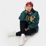 Бейсбольная куртка унисекс Starter, цвет Forest Green - фото 11