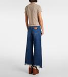 Хлопковый топ Chloé, Powder Grey - фото 3