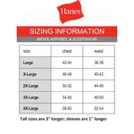 Футболка Big & Tall Beefy-T Hanes, черный - фото 4