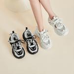 Кроссовки JEEP SPIRIT Chunky Sneakers Women's Low-top, черный/бежевый - фото 13