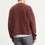 Укороченный шерстяной джемпер Bound, Brick - фото 3