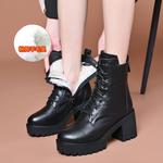 Ботинки Martin Boot женские Vedullar, черный - фото 7