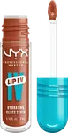 Блеск для губ NYX PROFESSIONAL MAKEUP Lipgloss Lip IV Gloss Stain 01 Caramel Drip, 5 ml - фото