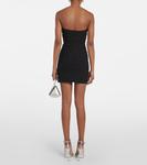 Мини-платье с вырезом Nensi Dojaka, черный - фото 3