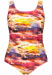 Купальник ABSTRACT SUN ONE PIECE Ulla Popken, розовый - фото 2