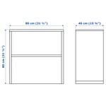 Дополнительный блок IKEA, 80x80см, цвет veneer - фото 2