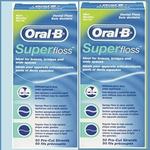 Зубная нить Superfloss 50 нитей 50 шт., Oral-B - фото 3