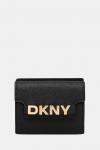 Кожаный кошелек Dkny, черный - фото