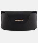 Квадратные солнцезащитные очки Dolce&Gabbana, черный - фото 4