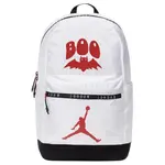 Jordan Полиэстеровый рюкзак обычный унисекс белый, Bat Print - фото