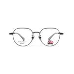 MARVEL Титановые круглые очки для детей, Versatile Black C011 - фото