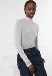 Топ comma Long sleeved top, Grau Meliert/Mottled Light Grey - фото 4