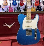 Fender LTD Hotshot Telecaster JRN, синий блестящий, в комплекте с чехлом - фото 3