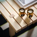 Подсвечник/держатель для чайной свечи IKEA, 6 см, цвет brass-colour - фото 4