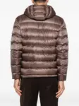 Стёганая куртка с капюшоном Herno, коричневый - фото 4