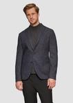 Куртка s.Oliver BLACK LABEL Regular fit Suit Jacket, темно-синий - фото 2