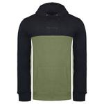 Мужское худи Rafola черно-оливковое Devote London, зеленый - фото