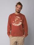 Свитер Watapparel Sweatshirt Catstronaut, цвет chestnut brown - фото 2