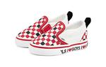 Сандалии Vans Slip-On Classic V Toddler 'Checkerboard - I Heart' - фото 2