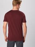 Футболка JACK & JONES Slim fit, бордо - фото 4