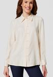 Блуза MODEE Button-down blouse, Ecru/Off-White - фото