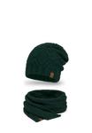 Шапка Vivisence SET, Dark Green - фото 6