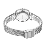 Часы Ruby Petite Silver Black Mesh Burker - фото 3