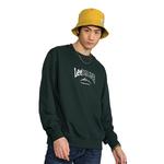 Lee Свитшот унисекс сосново-зеленый - фото 4