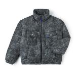 Lee Мужская пуховая куртка FW25, темно-серая - фото