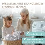 Простыня Carpe Sonno цвет платины, 100/200 см - фото 9