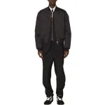 Стеганая куртка-бомбер Dsquared 2, черный - фото 4