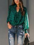 Блуза LA Angels, зеленый - фото 2