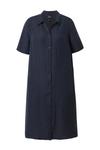 Платье-рубашка Ulla Popken, marine blue - фото