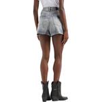 Джинсовые шорты с нашивкой-логотипом ARMANI EXCHANGE, серые - фото 4