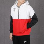 Куртка Nike hooded Half Zipper Splicing Pullover Sports Jacket Multicolor, мультиколор - фото 2