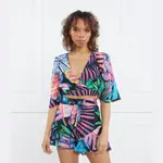 Укороченная блузка Desigual, мультиколор - фото 2