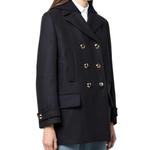 MIU MIU Куртка Button Up, Midnight Blue - фото 5