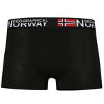 Мужские боксеры GeographicalНорвегия, набор из 3 черных Geographical Норвегия - фото 3