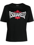 Dsquared2 футболка с логотипом, черный - фото
