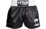 Шорты спортивные унисекс черно-белые VENUM - фото